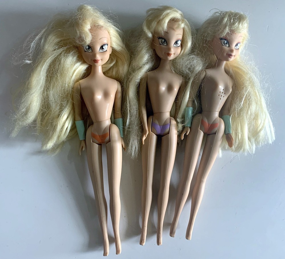 3x lot doll BAMBOLE WINX 31 cm