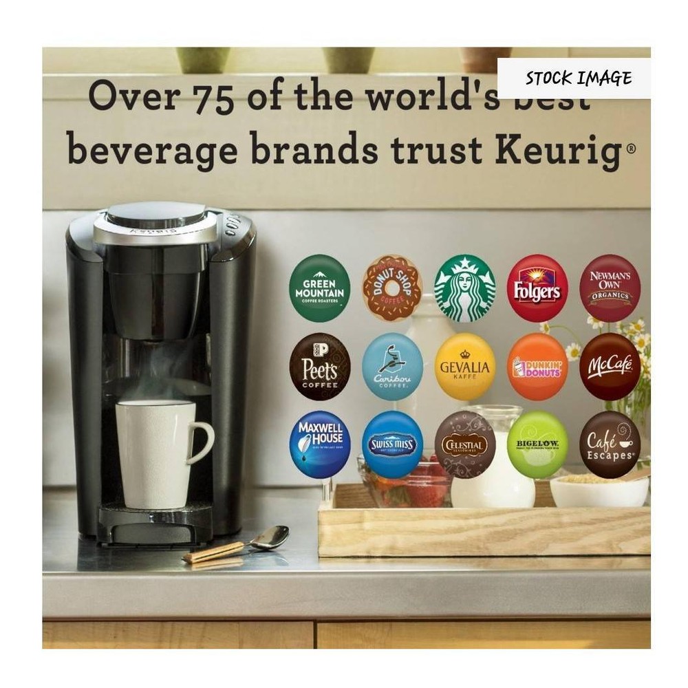 Keurig K-Compact Coffee Maker Single Serve KCup Pod 3 Serving Sizes Smart Start