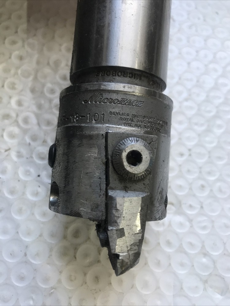 Devlieg MF-18 Microbore Boring Head w/ Adjustable Cartridge Bar 1” Shank