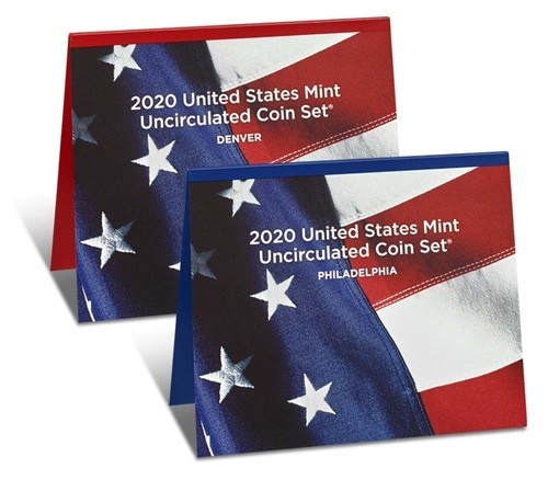 2020 U.S. P & D Mint Uncirculated Set