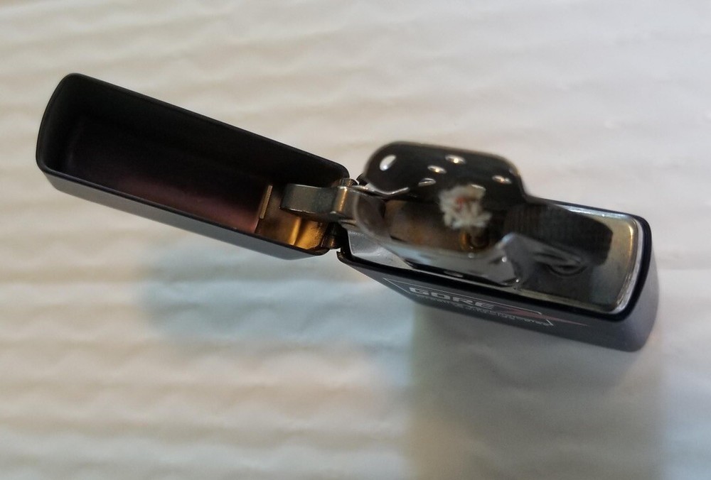 ZIPPO GORE (TEX) Creative Technolgies Matte Blue 1986 LIGHTER