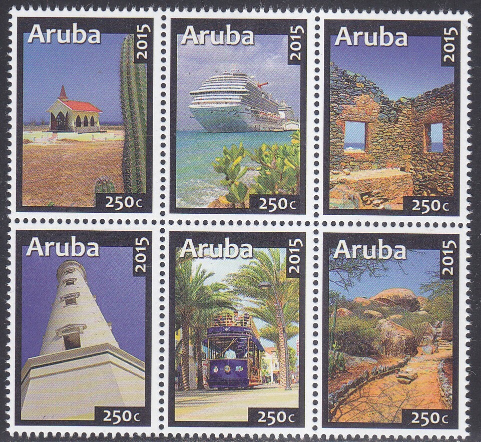 Aruba Issue 2015 (848-853) Tourism