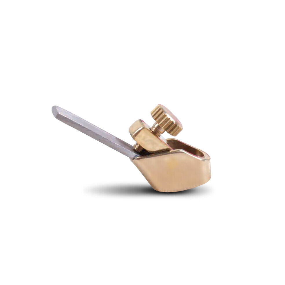 1 Pcs Violin Making tool flat bottom Brass Planes luthier Woodworking Tool