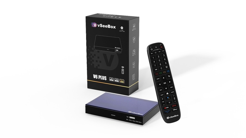 vSeeBox v6 plus Android 14 OS 2026 Model