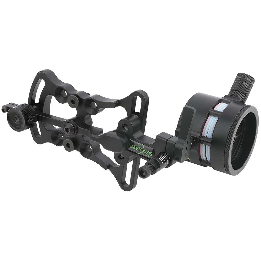 Compound Bow Sight 2 Pin 0.019" Micro Adjustable Archery Shooting Target Hunting