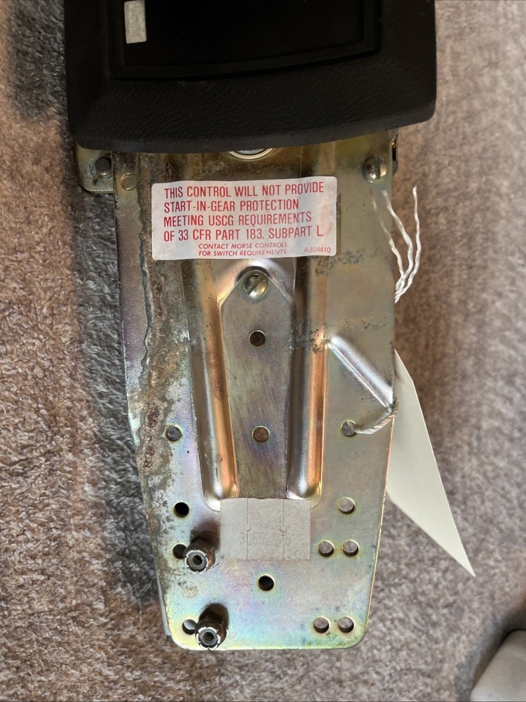 Morse Controls FORCE Shift & Throttle Control Assembly - Used