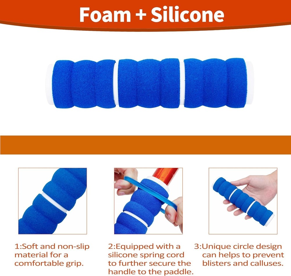 BLUE KAYAK PADDLE GRIPS #12