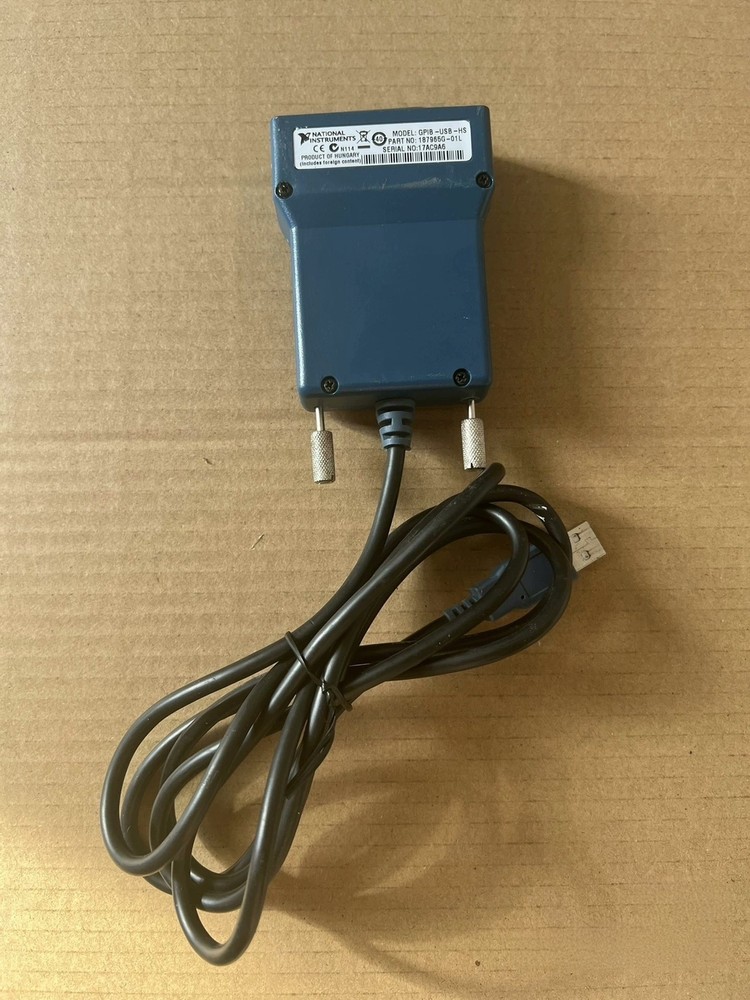 USED National Instruments NI GPIB-USB-HS interface adapter