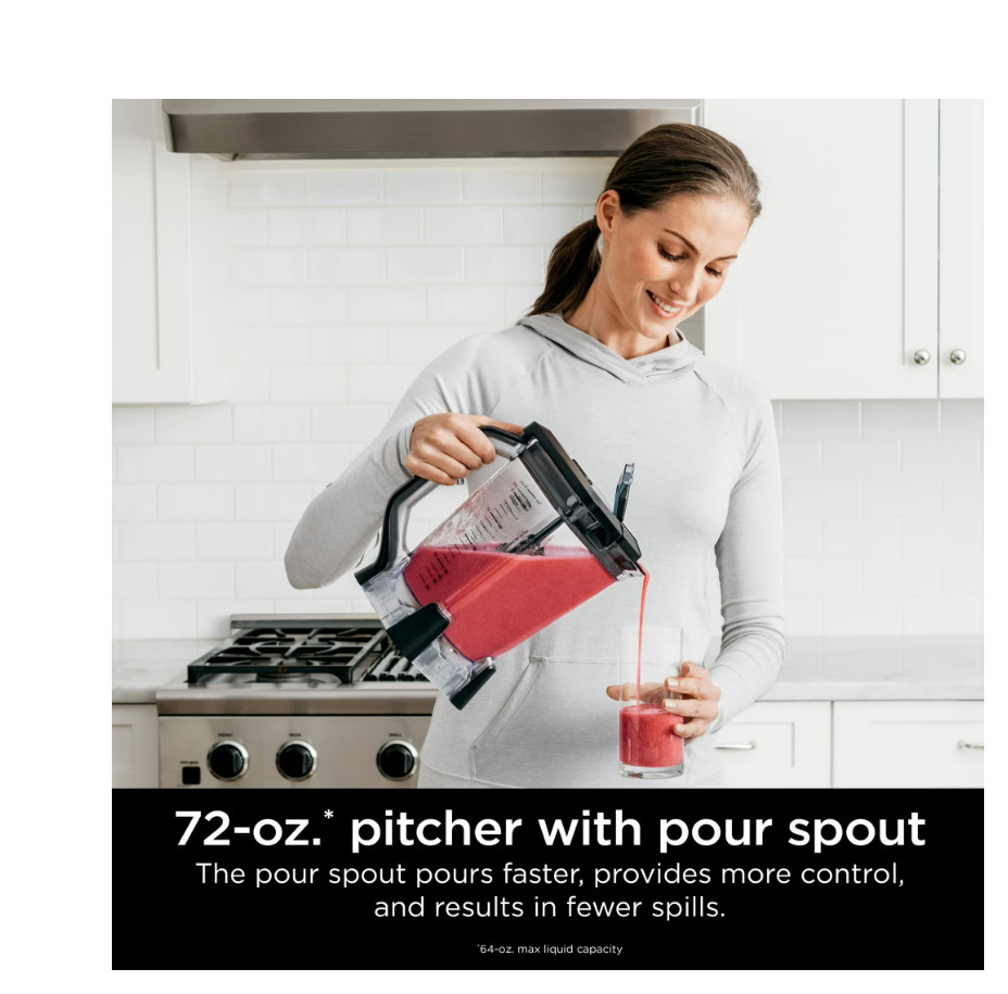 Ninja BN700 Professional Plus Blender 72oz 1200W Auto-iQ 2 Programs