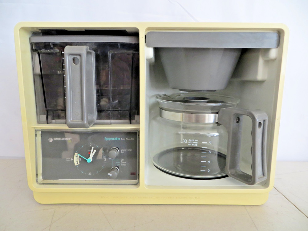 Black & Decker Spacemaker 10 Cup Drip Coffee Maker SDC2AG Tested Working *READ*