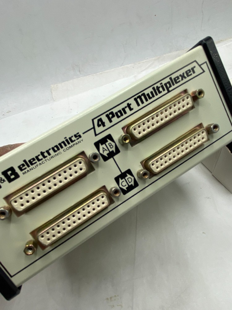 FOUR PORT MULTIPLEXER RS-232 MODEL 232FPM