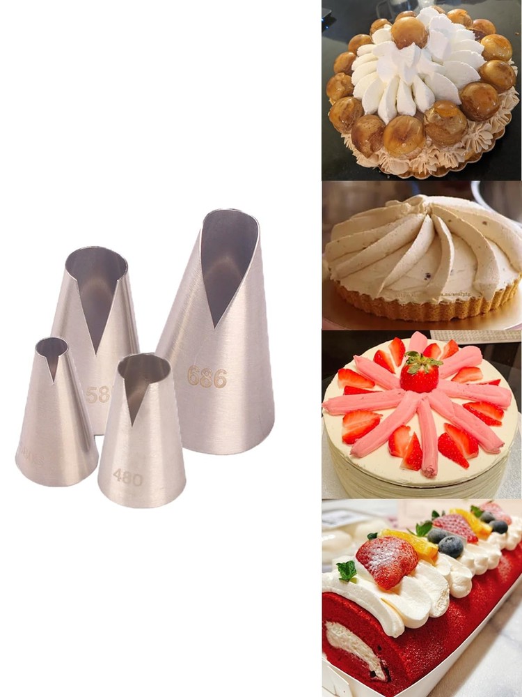 Piping Tips for Pastry Create Stunning Designs with V Wave Tools
