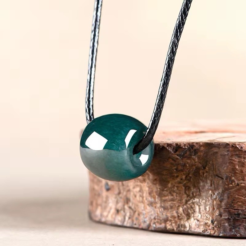 Natural Deep Blue Water Necklace