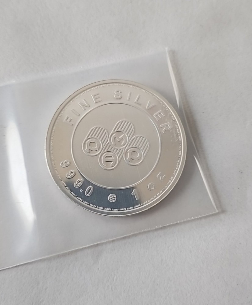 PAMP SUISSE SILVER ROUND 1 OZ