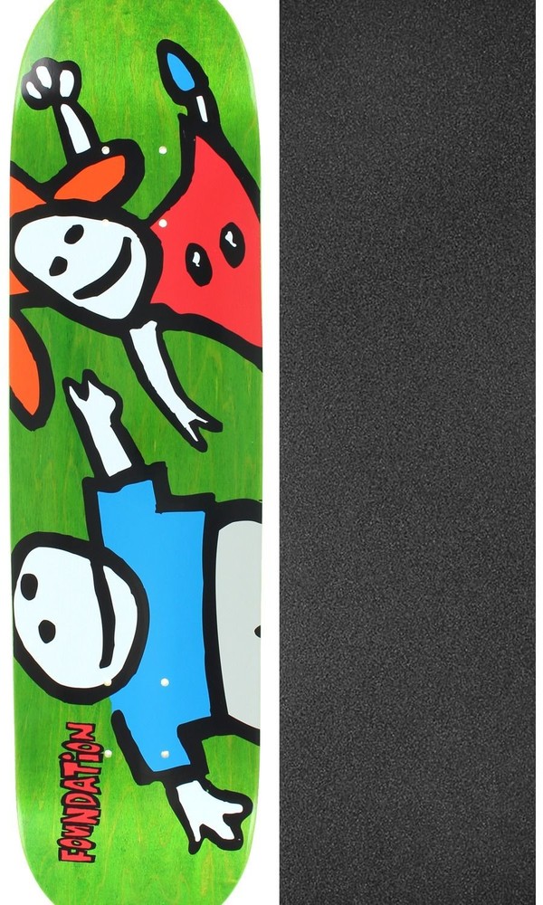 Foundation Skateboards Whipper Snapper 8" Skateboard Deck + griptape