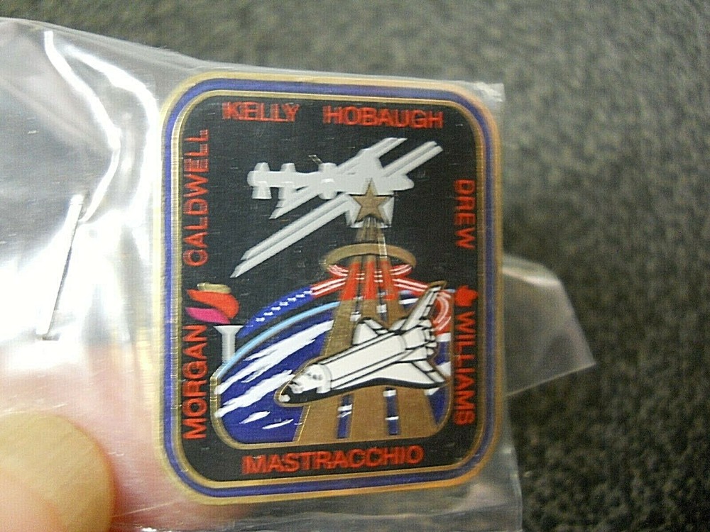 NASA Space Shuttle Mission STS-118 Lapel Hat Pin Back