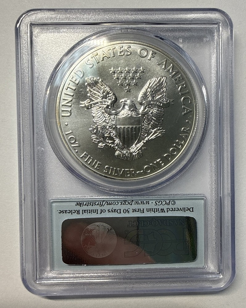 2011- S American Silver Eagle $1 PCGS MS-70 First Strike Series