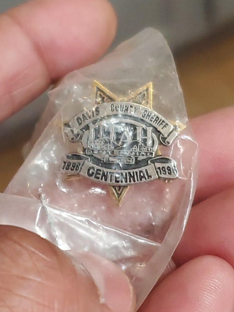 Davis County Sheriff Utah Pin