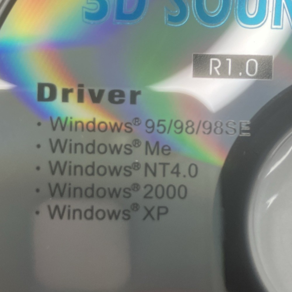 WinRip 2.1 mp3 Encoder/Player Software W/3D Sound Card Windows Drivers CD-ROM