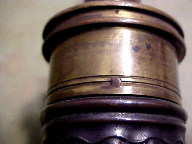 Vintage Black Powder Flask