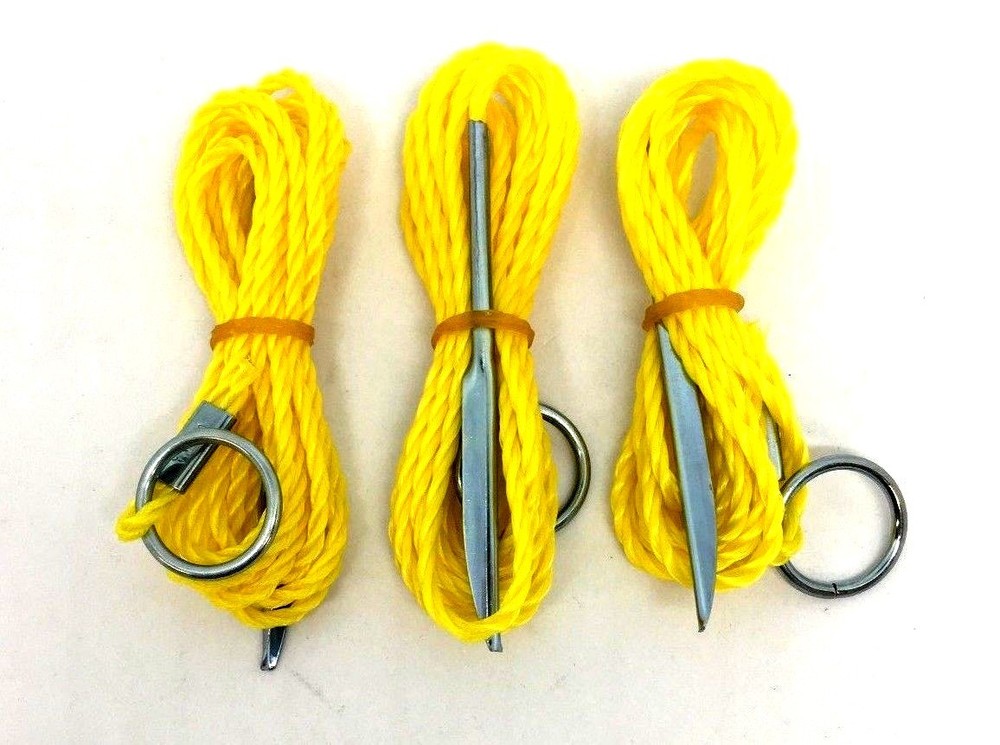 (3) LINDY POLY CORD STRINGER-6' YELLOW (ST1200)