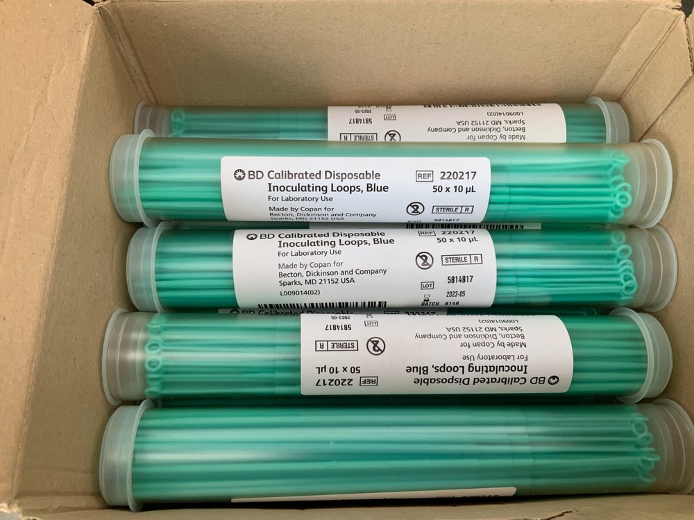 (950) BD 220217 Disposable Loop/Blue 10ul