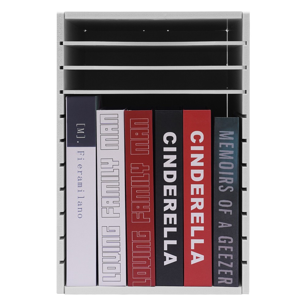 Document Organizer Vertical Desktop Sorter 11-Compartments Paper Storage Holder