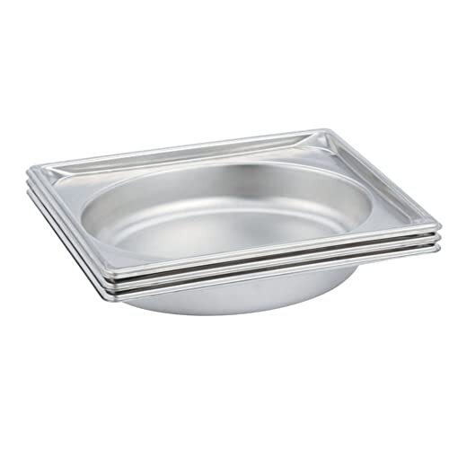 Steam Table Pans, Half Oval