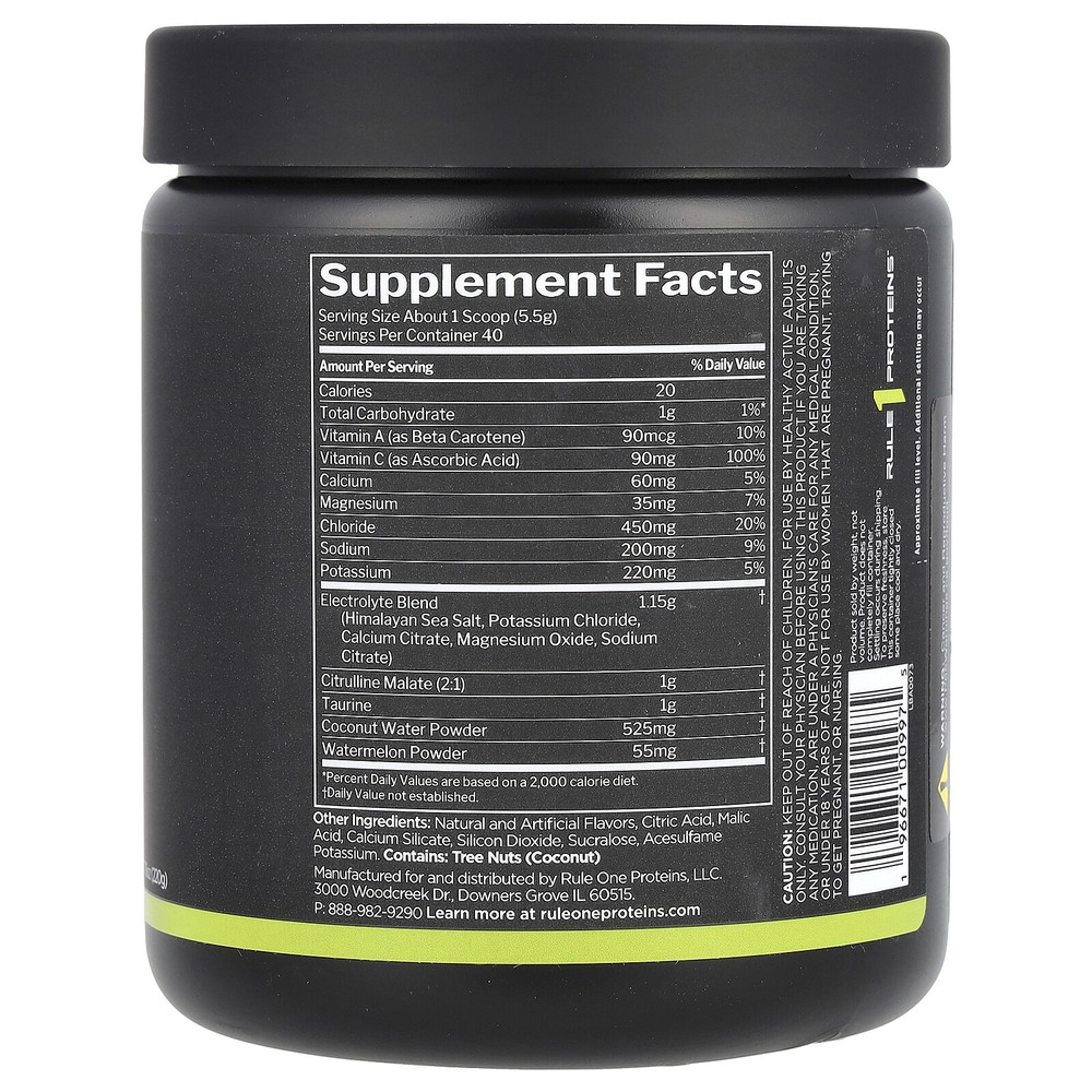 Lytes, Lemon Lime, 7.76 oz (220 g)