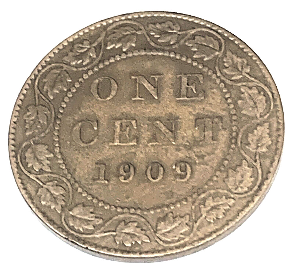 # C7992   CANADA     COIN,     LARGE CENT   1909