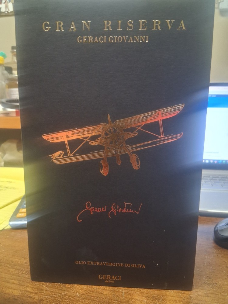 Geraci Gran Riserva Giovanni Extra Virgin Olive Oil Limited Edition
