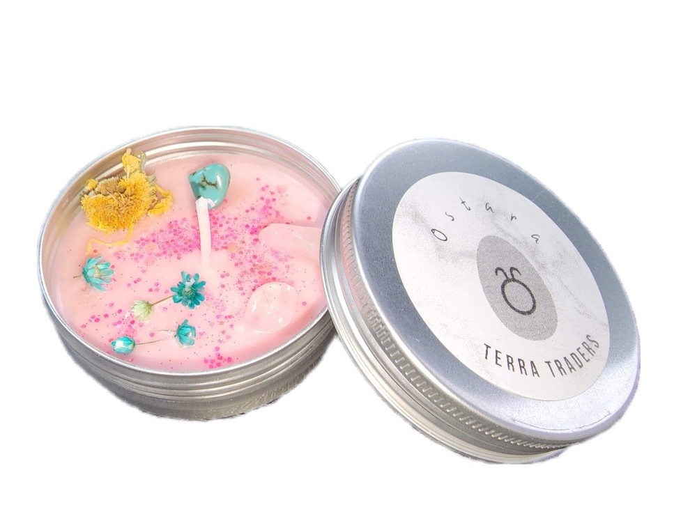 Ostara Sabbat Wiccan Candle
