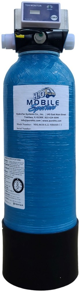 2600grain-Spotless Deionized Spot Free Rinse no Water Spots Remain! With Monitor