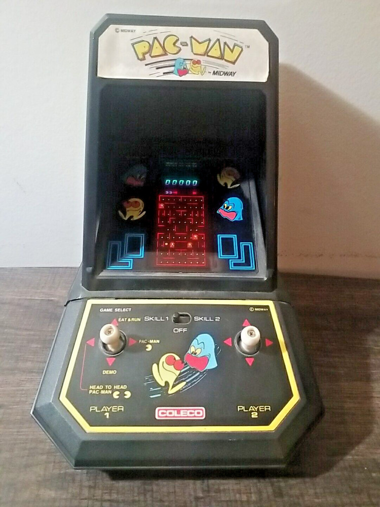 Pac-Man Tabletop Arcade Game - Coleco, 1980s Working! 🕹️