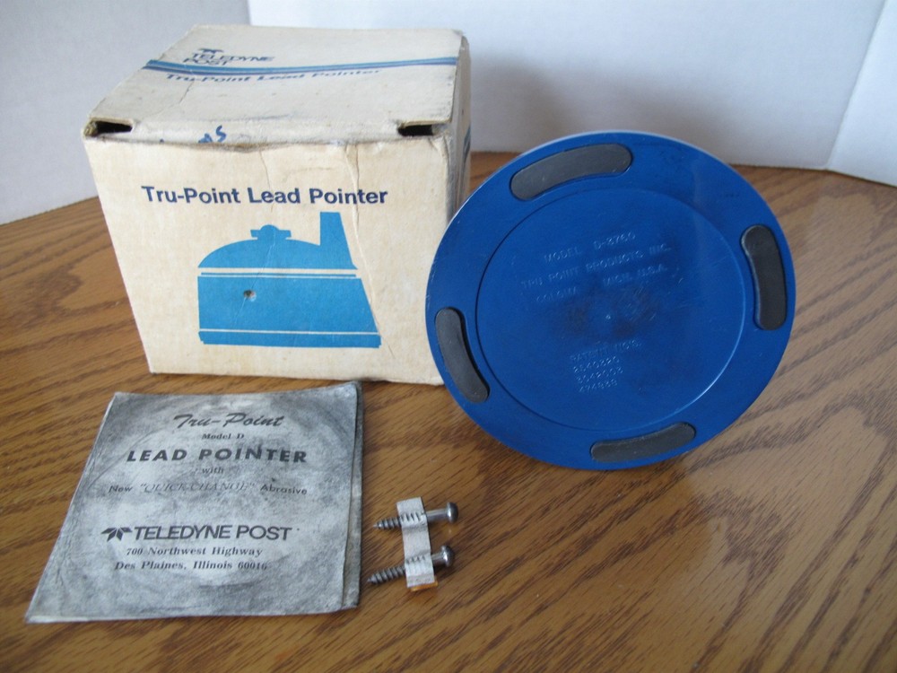 Teledyne Post Tru-Point Lead Pointer Model D-3760 Vintage Drafting