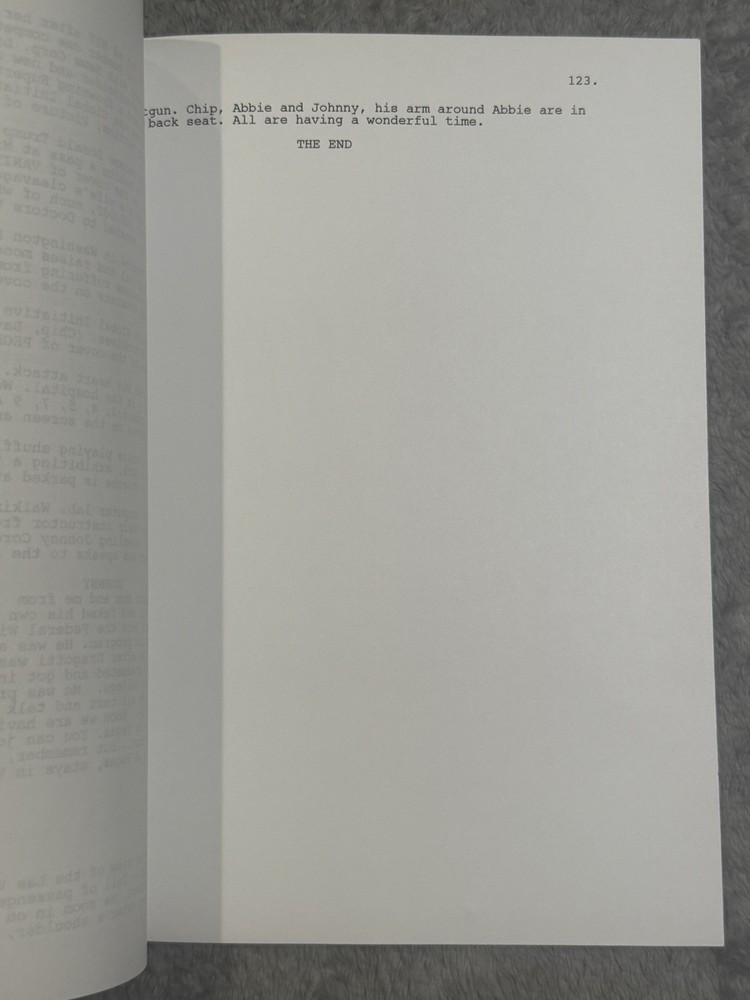 SUMMER JOB by Michael Kramer & Jeff Lyons SCRIPT SCREENPLAY KENSINGTON ENTERTAIN