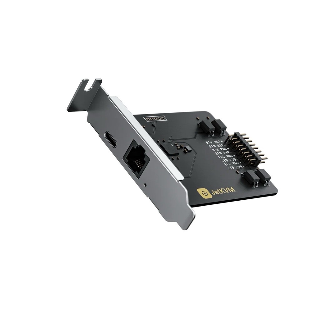 JetKVM Control Any Computer Remotely Next Gen Open Source IP KVM Jet + ATX