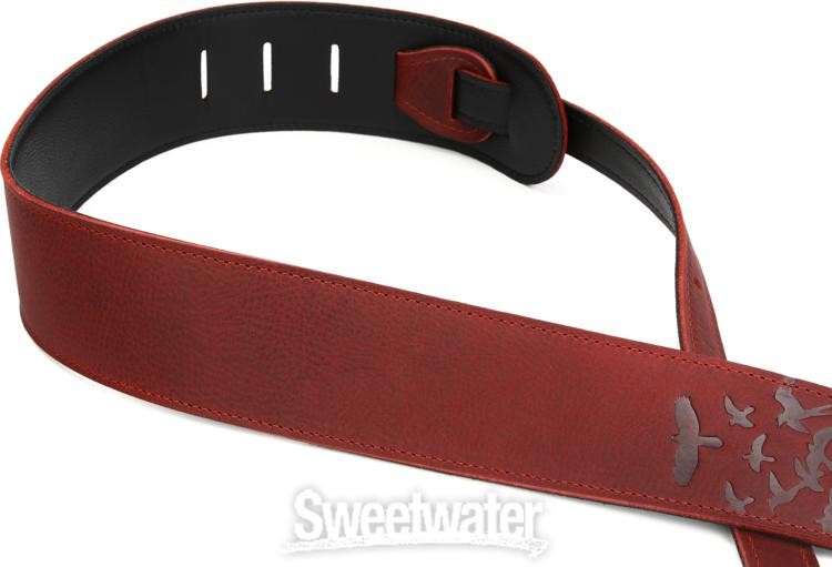 PRS Leather Bird Swarm Strap - Rust