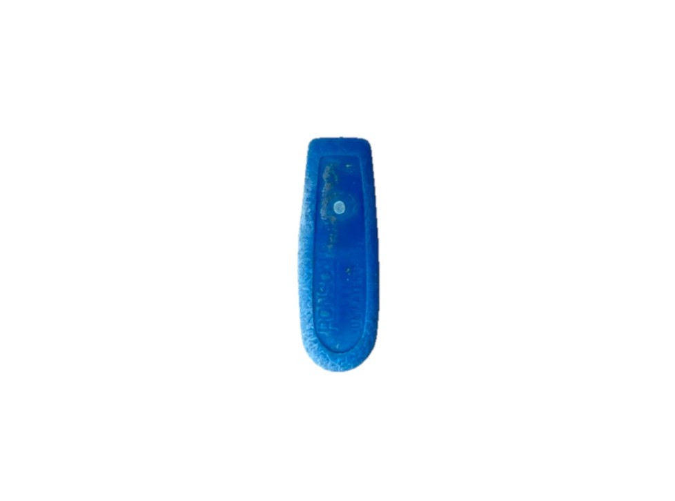 Ronson Vintage Lighter Varaflame Super Blue Refillable Used Untested Plastic