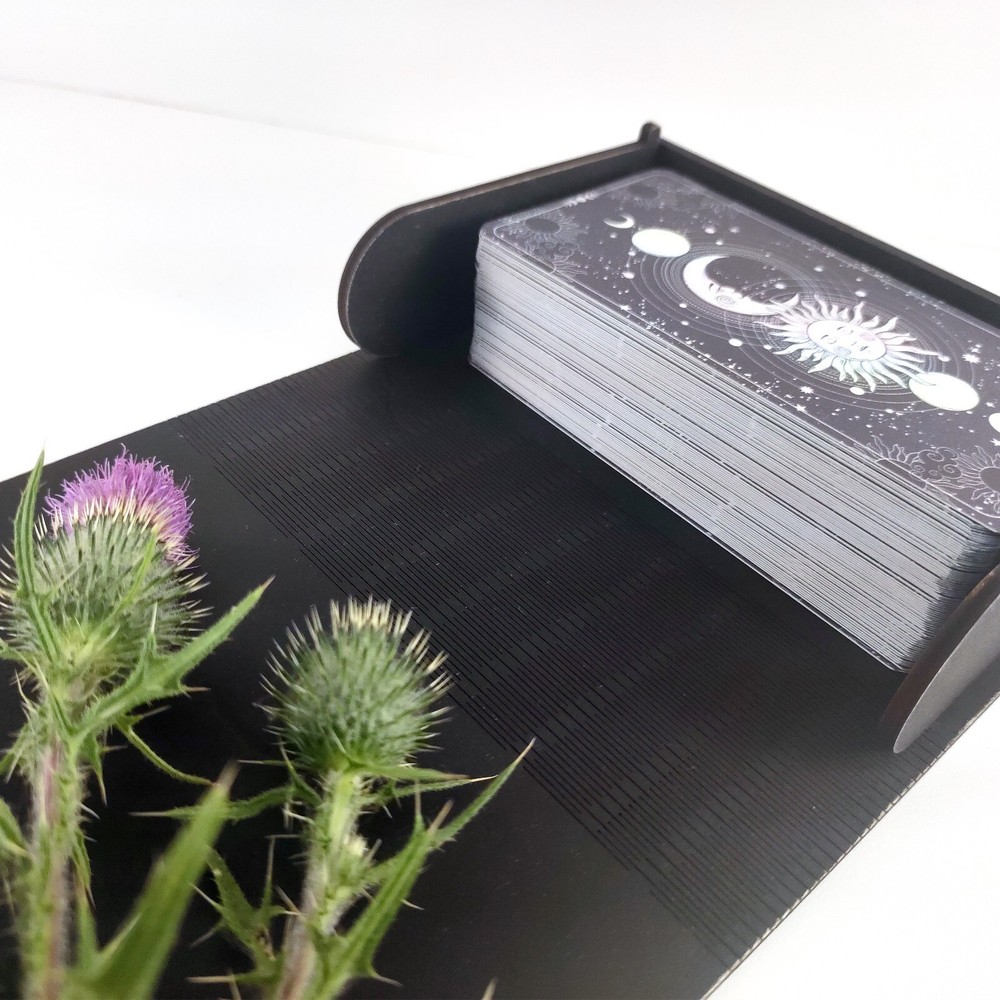 Tarot deck box, Witchy box, Tarot cards deck storage