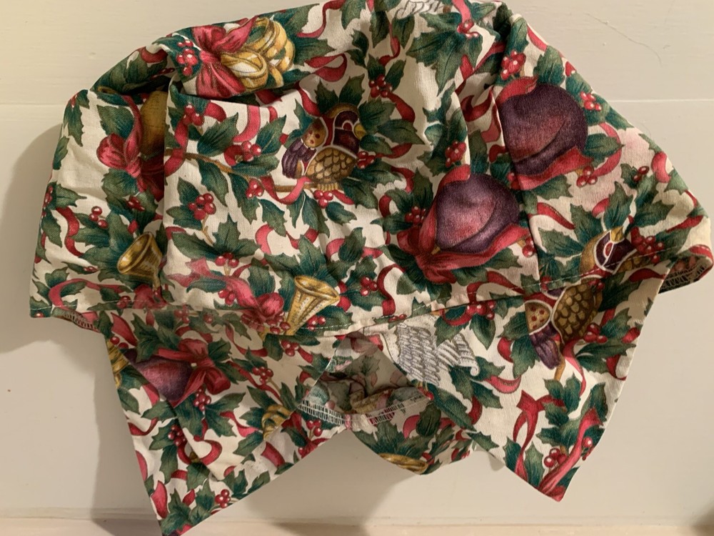 Longaberger Basket liner Christmas Customer 2000