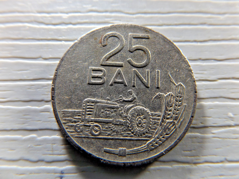 Romania, 1960 25 Bani,