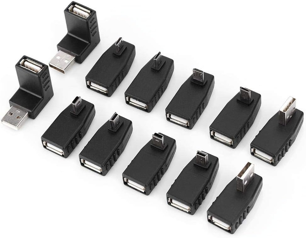 USB Adapter Kit, 40PCS Multiple USB2.0 Adapter Converter Connectors, Compatible