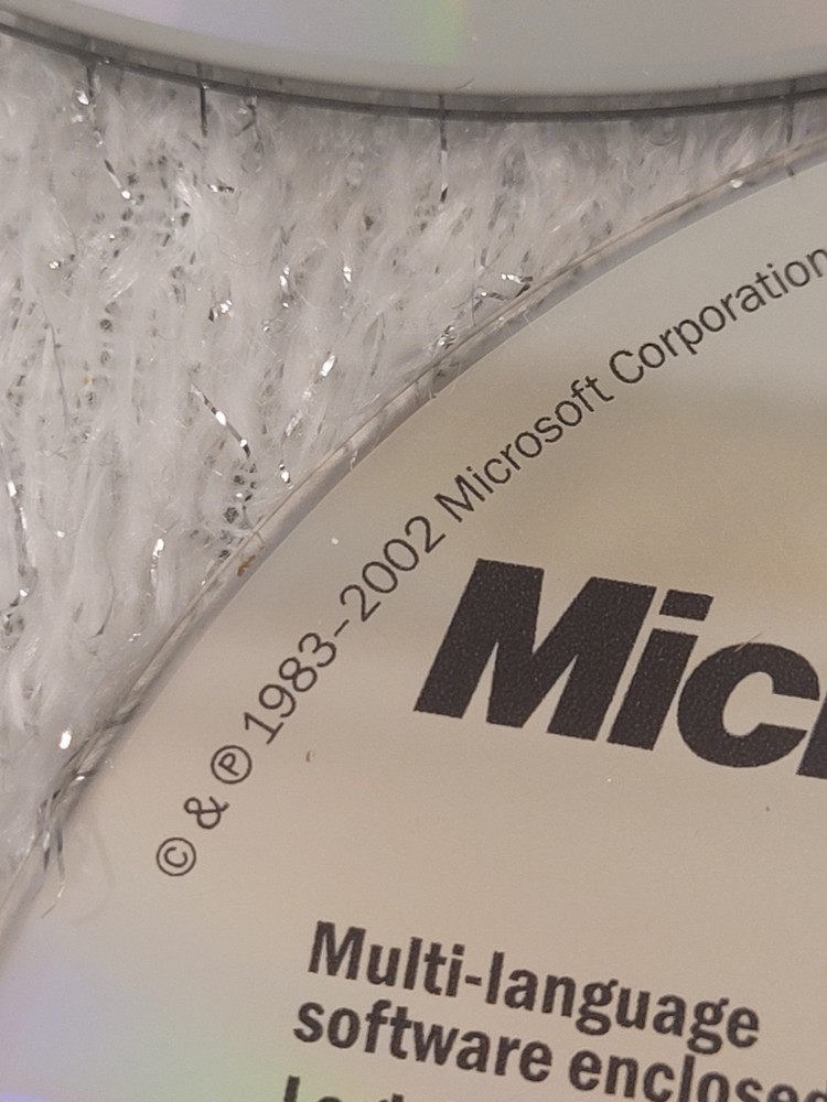 Vintage Microsoft Office (1983 - 2002) Variety Software CDs (No Cases)