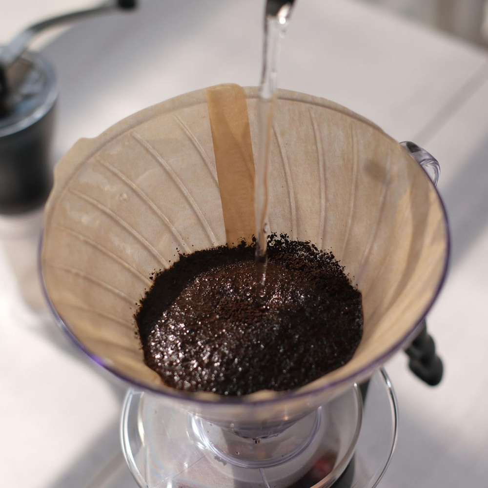 V60 Plastic Coffee Dripper, 02, Clear