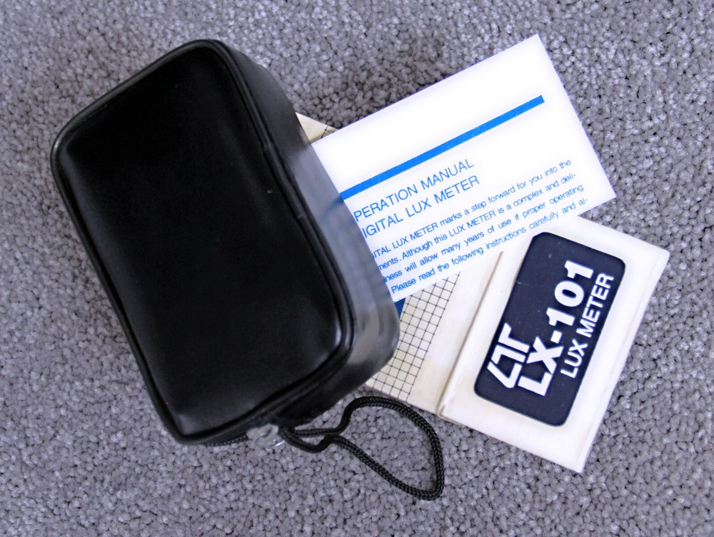 Digital Light Meter LUTRON  LX-101 Three Settings 0-50,000 LUX