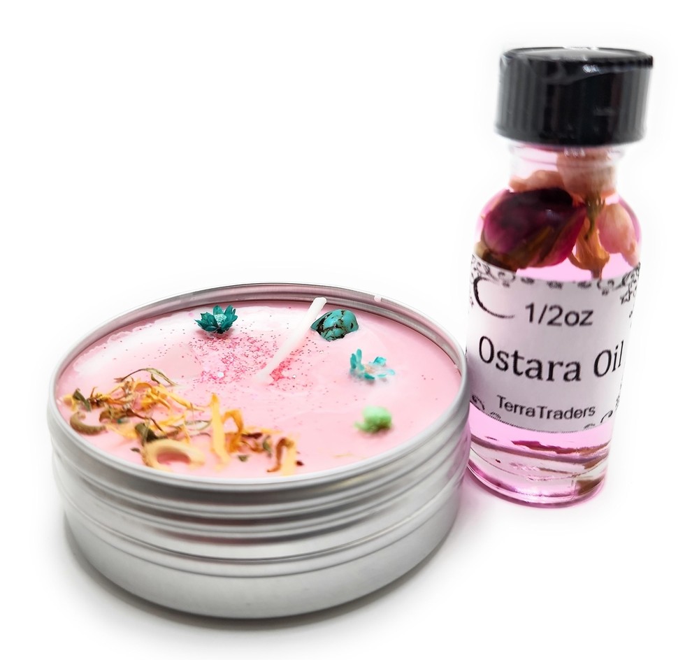 Ostara Candle Oil Set