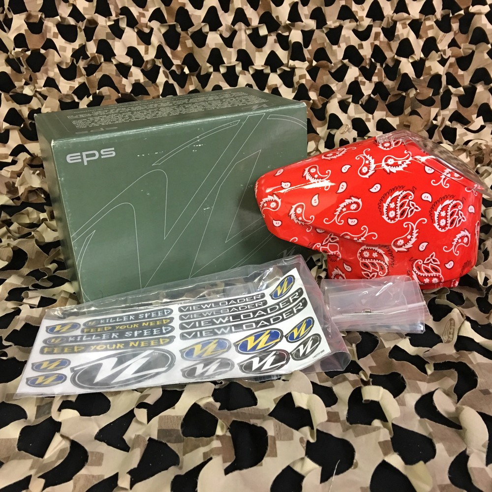 NEW ViewLoader Vlocity Sic Series Shell Kit Loader Replacement - Red Bandana