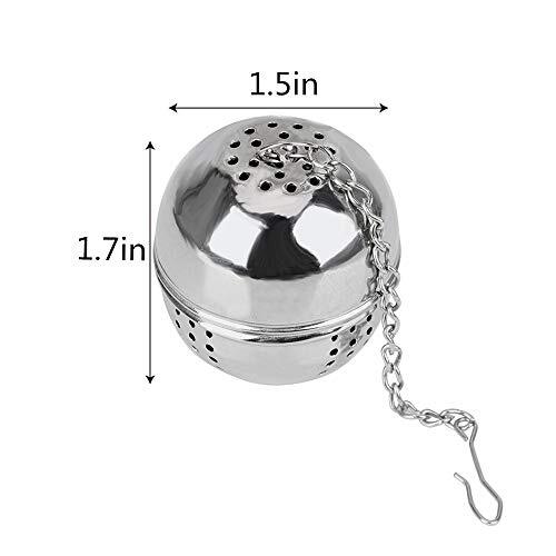 2pc Stainless Steel Ball Shape Tea Infuser Ball Tea Infuser Tea Leaf Filter