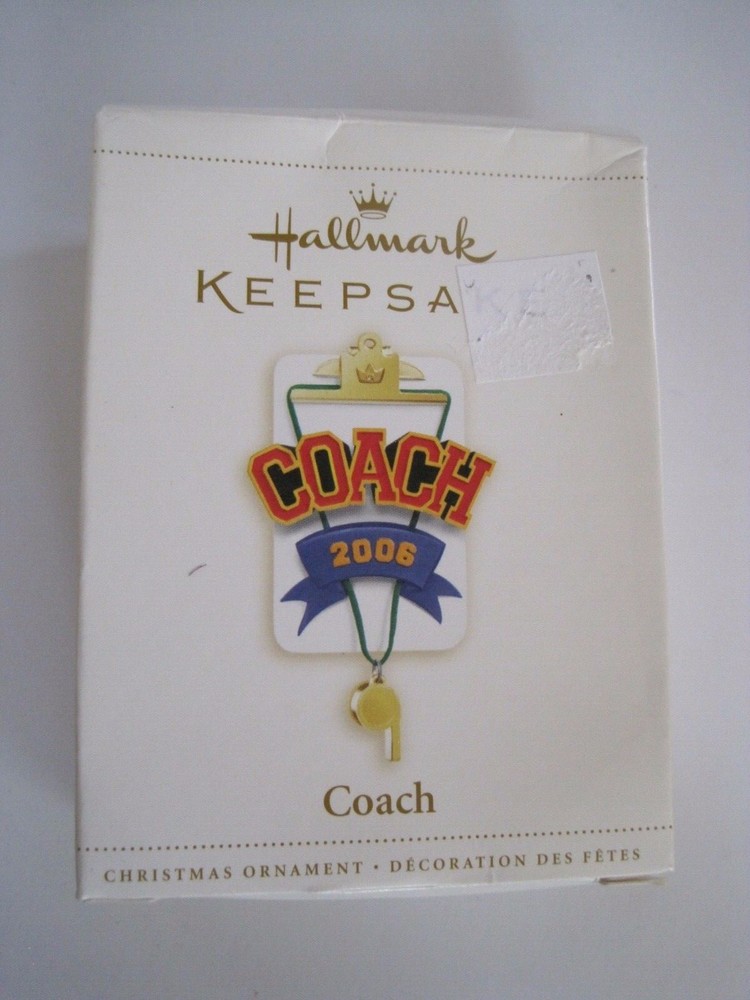 Coach Hallmark Keepsake Ornament in Box 2006